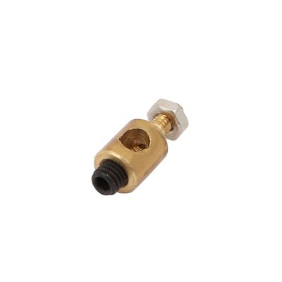 Aexit 3.0mm Hole Electrical equipment Diameter Metal RC Airplane Stopper Servo Connectors with Screws Nuts
