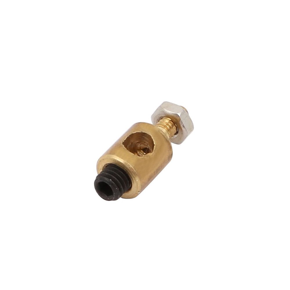 Aexit 3.0mm Hole Electrical equipment Diameter Metal RC Airplane Stopper Servo Connectors with Screws Nuts