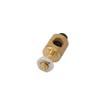 Aexit 3.0mm Hole Electrical equipment Diameter Metal RC Airplane Stopper Servo Connectors with Screws Nuts view 2