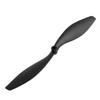Aexit 2-vane Black Electrical equipment Plastic RC Airplane Prop Propeller Paddle 8060 Shaft Adapter Ring view 1