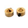 Aexit 10 Pcs Electrical equipment RC Airplane Landing Gear Wheel Stoppers 5mm Inner Dia 8x5mm w Screw view 2