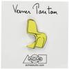 Acme JVP07P1 Pin Badge, Pantone Chair, Yellow view 1