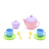 Green Toys Tea for Two - 10 Piece Pretend Play, Motor Skills, Language & Communication Kids Role Play Toy. No BPA, phthalates, PVC. Dishwasher Safe, Recycled Plastic, Made in USA. view 1