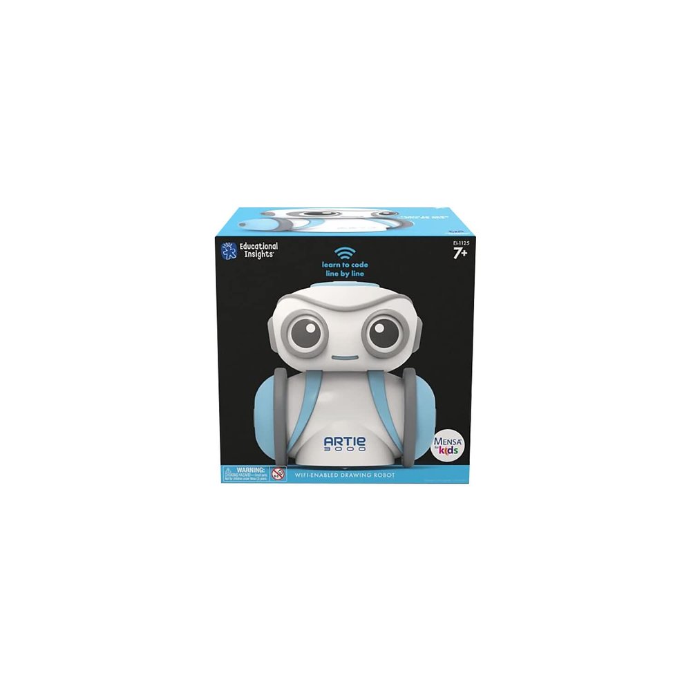 Educational Insights Artie 3000 The Coding Robot: Drawing STEM Robot Toys For Kids Boys And Girls, Classroom Must Haves, Ages 7+