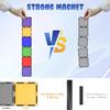 Magnetic Tiles Building Blocks Toy - STEM Educational Magnet Set for Kids, Creativity Preschool Learning Sensory Montessori Toddler Toys for Boys & Girls 3+ Years Old - 57PC view 4