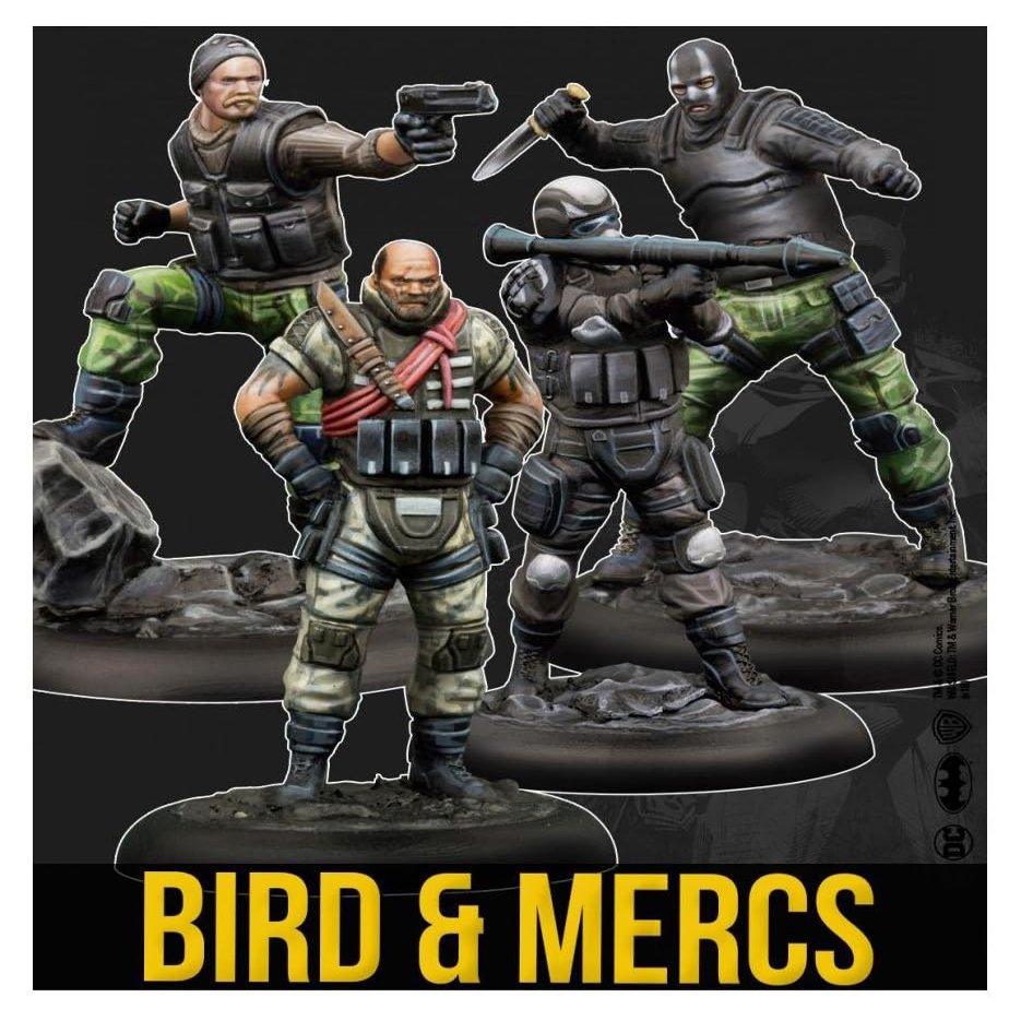 BATMAN Miniature Game: Bird & Mercs (Resin)