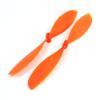 Aexit 2Pcs RC Electrical equipment Helicopter Spare Parts 7 Inch Orange Propellers Prop Vanes view 1