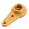 Aexit One Way Electrical equipment RC Servo Steering CNC Aluminium Horn Rocker Arm 26 x 13 x 6mm view 1