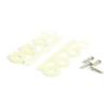 Aexit 2pcs RC Electrical equipment Plane Aircraft DIY Parts Prop Propeller 38mm 1.5" Black view 2