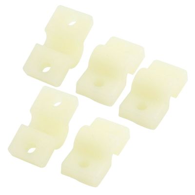 Aexit 5PCS RC Electrical equipment Aircraft Spare Part 4mm Dia Wire Slot Nylon Landing Gear Strap