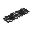 Aexit 0.2" Dia Electrical equipment Hole 9" Length 9050 Props Propellers Orange for RC Aircraft view 3