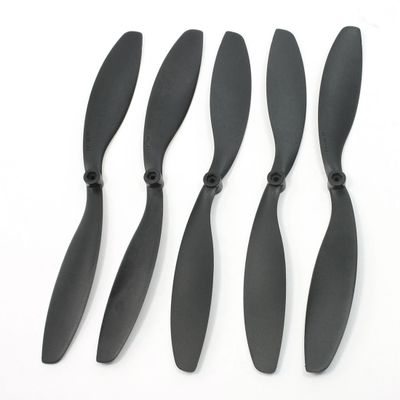 Aexit RC Model Electrical equipment Plane 9" Length 7" Pitch 9x7 EP9070 Props Propellers Black 5 Pcs