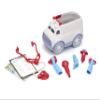 Green Toys Ambulance & Doctor's Kit Red/Blue FFP 10 Piece Pretend Play,Motor Skills,Language & Communication Kids Role Play Toy Vehicle. No BPA,phthalates,PVC,Dishwasher Safe,Recycled Plastic,USA Made view 3