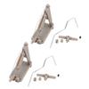 Aexit 2pcs Retractable Electrical equipment Tail Wheel Landing Gear Bracket for RC Airplane view 1