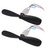 Aexit 2Pcs DC Electrical equipment 1.5V 40000RPM 6mmx12mm Coreless Motor w CW Propeller for RC Helicopter view 1