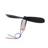 Aexit 2Pcs DC Electrical equipment 1.5V 40000RPM 6mmx12mm Coreless Motor w CW Propeller for RC Helicopter view 3