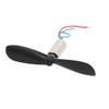 Aexit DC 3V Electrical equipment 20000RPM 612 Coreless Motor w CCW Propeller for RC Helicopter view 1