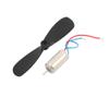 Aexit DC 3V Electrical equipment 20000RPM 612 Coreless Motor w CCW Propeller for RC Helicopter view 3