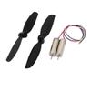 Aexit Pair Quadcopter Electrical equipment 720 Motor w 75mm Positive Negative Propeller Kit view 1
