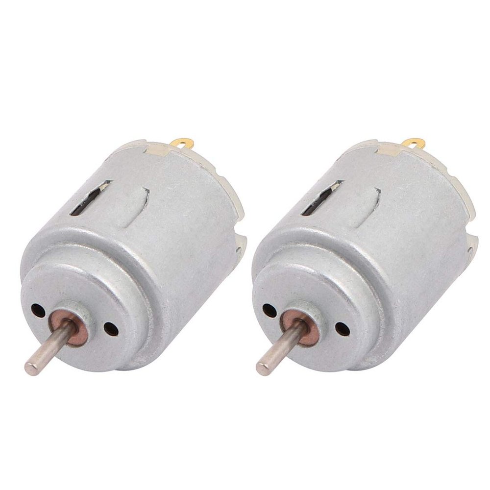 Aexit 2pcs R140 Electrical equipment DC9V Mini Electric Motor High Speed 18000RPM for RC Model