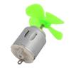 Aexit 2pcs DC Electrical equipment 3V 0.13A 17200RPM Strong Force Motor 4 Vanes 40mm Green Propeller for RC Aircraft view 3