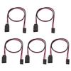 Aexit 5Pcs 305mm Electrical equipment 30 Cores M/F JR RC Quadcopter Servo Extension Lead Wire Cable view 1