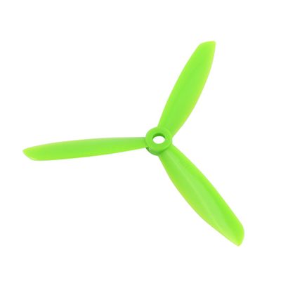 Aexit 5 x Electrical equipment 4.5 Inches Green 3-Vanes CCW RC Airplane Propeller w Spacing Rings