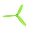 Aexit 5 x Electrical equipment 4.5 Inches Green 3-Vanes CCW RC Airplane Propeller w Spacing Rings view 1