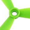Aexit 5 x Electrical equipment 4.5 Inches Green 3-Vanes CCW RC Airplane Propeller w Spacing Rings view 3