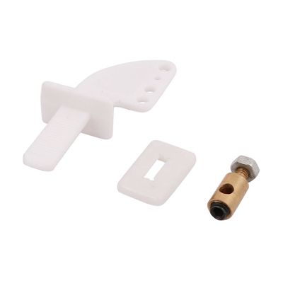 Aexit Set RC Electrical equipment Remote Control Servo 1.6mm Hole Dia. Pushrods Adapter Connector w Rudder