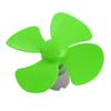 Aexit DC 5V Electrical equipment 12000rpm Motor 4 Vanes 80mm Dia Plastic Propeller Green for RC Boat view 3