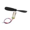 Aexit 3Pcs DC3V Electrical equipment 30000RPM 6mm x 14mm Motor w Helicopter CCW Propeller for RC Quadcopter view 2