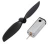 Aexit DC 1.5V Electrical equipment 30000RPM N50 Motor w CCW Helicopter Propeller for RC Quadcopter view 2