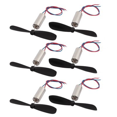 Aexit 3Pairs DC Electrical equipment 3V 20000RPM 716 Motor w Helicopter CW CCW Propeller for RC Quadcopter