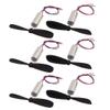Aexit 3Pairs DC Electrical equipment 3V 20000RPM 716 Motor w Helicopter CW CCW Propeller for RC Quadcopter view 1
