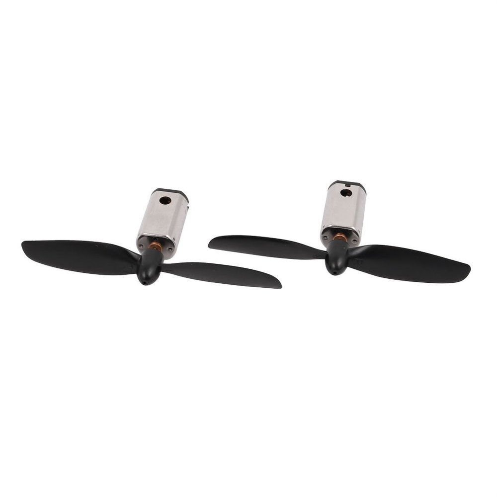 Aexit 2PCS DC Electrical equipment 3V 15000RPM -DIY- N30 Magnetic Motor w 2 Vane CW/CCW Prop for Quadcopter