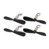 Aexit 2 Pair Electrical equipment DC 1.5V 15000RPM 6mmx12mm Coreless Motor w CW CCW Propeller for RC Helicopter view 1
