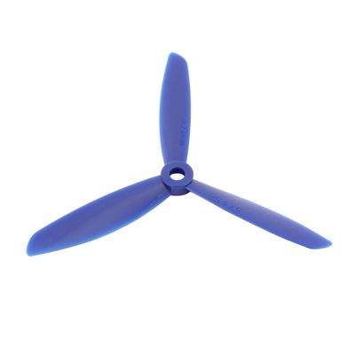 Aexit 5x4.5 Inches Electrical equipment 3-Vanes Electric RC Airplane CW Propeller Blue w Hole Adapter