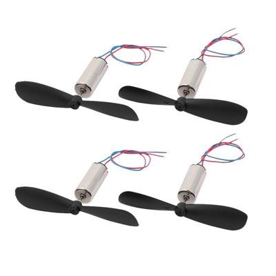 Aexit 2Pair DC Electrical equipment 1.5V 40000RPM 716 Coreless Motor w CW CCW Propeller for RC Helicopter