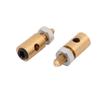 Aexit 2Pcs RC Electrical equipment Remote Control Servo 1.6mm Hole Diameter Pushrods Adapter Connector view 1