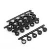 Aexit 5 Pcs Electrical equipment 203mmx97mm 2-Vanes Electric RC Airplane Propeller Prop w Adapter Rings view 2
