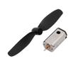 Aexit 3Pcs DC4.5V Electrical equipment 35000RPM N30 Motor w CW Helicopter Propeller for RC Quadcopter view 2