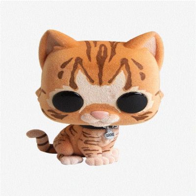 Funko Pop! Captain Marvel Goose The Cat (Box Lunch) Flocked