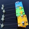 Fujiyuan 1 Package DIY Remote Control Boat Propeller Watercraft Dual Motor Shaft RC Module Hobby 180 Type Blue Base Plate view 3
