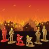 ArtCreativity 2.5 Inch Mini Fireman Figurines for Kids- Set of 12- Free Standing Firefighter Toys Figures- Birthday Party Favors for Boys and Girls, Goody Bag Fillers, Cake Toppers and Decorations view 2