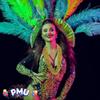 PMU 6 Pcs Gold Metallic Beads Necklaces for Mardi Gras, Christmas, New Year's Day, Carnival Party Favors view 2