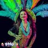 PMU 12 Pcs Aqua Metallic Beads Necklaces for Mardi Gras, Christmas, New Year's Day, Carnival Party Favors view 2