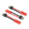 3pcs Compatible with TRX Male to HXT 4MM Bullet Adapter Cable - ~2" 12awg Wire for Turnigy(BDHI-56) view 2