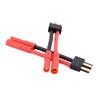 3pcs Compatible with TRX Male to HXT 4MM Bullet Adapter Cable - ~2" 12awg Wire for Turnigy(BDHI-56) view 4