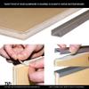Outwater Brushed1'' Inside Dimension Aluminum U-Channel 46'' Length (Pack of 3) Alu448-Bs C-Channel view 4
